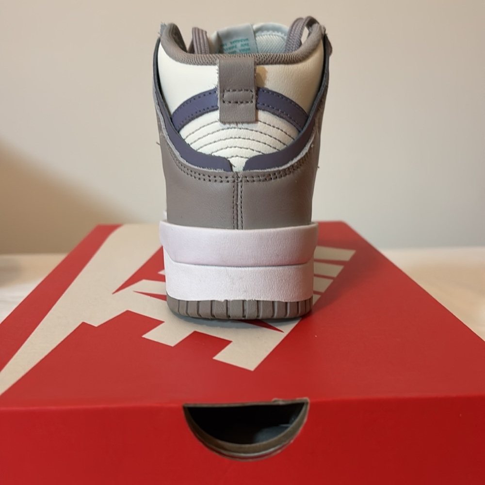 Nike Dunk High Up Iron Purple – Lightly Worn– Size 5 Women’s - Picture 8 of 14